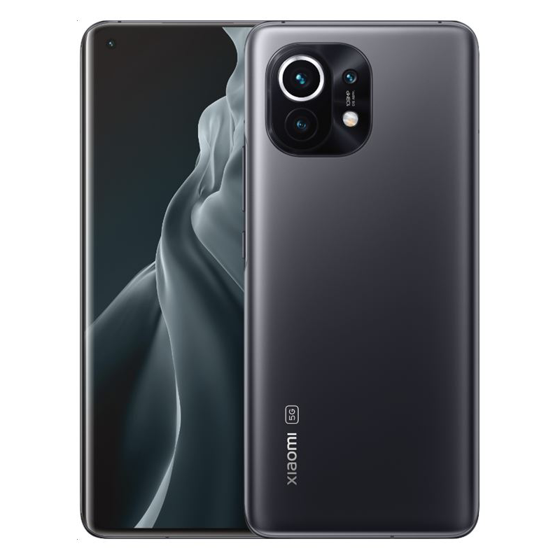 Xiaomi  Mi 11 5G Smartphone midnight gray 8/128GB Dual-SIM EU | 08436575532776