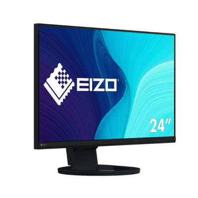 Produktbild: EIZO Flexscan EV2480-BK 60,5m (23,8) Full HD IPS Monitor DP/HDMI/USB-C Pivot HV