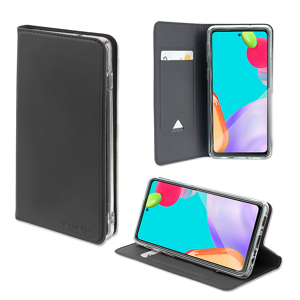 4smarts Flip-Case URBAN Lite für Galaxy A52 5G, schwarz