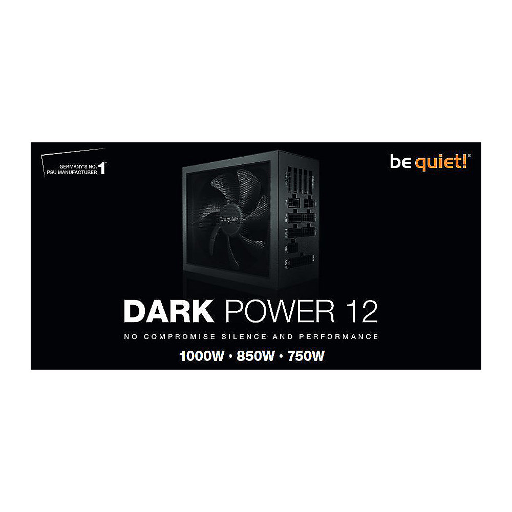 be quiet! Dark Power 12 1000 Watt ATX 80+ Titanium Netzteil