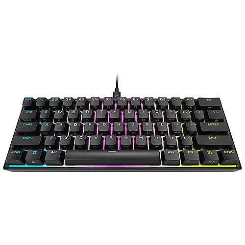 Corsair K65 RGB Mini Mechanische Kabelgebundene Gaming Tastatur Cherry MX Silent