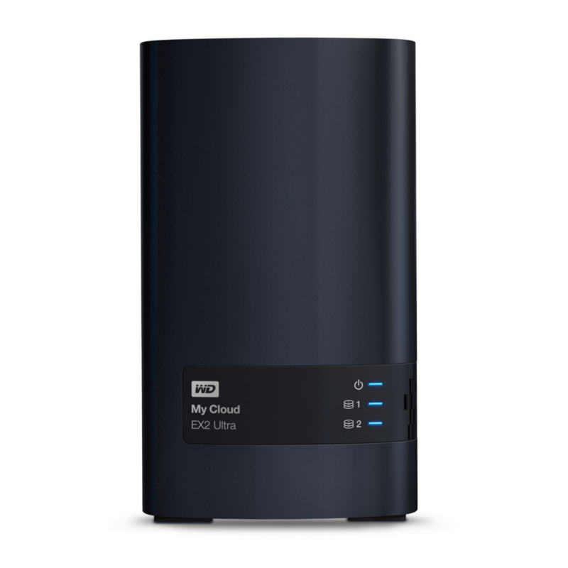 Western Digital WD My Cloud EX2 Ultra NAS System 2-Bay 20 TB (2x 10 TB WD RED HDD) | 00718037858302