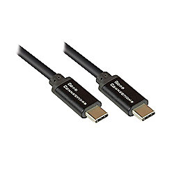 Good Connections USB2.0 Kabel 0,5m USB-C St./St. SmartFLEX PD schwarz
