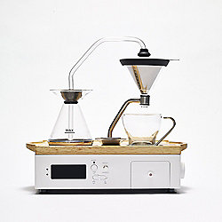BARISIEUR Design Kaffeemaschine Tee Timer wei&szlig;