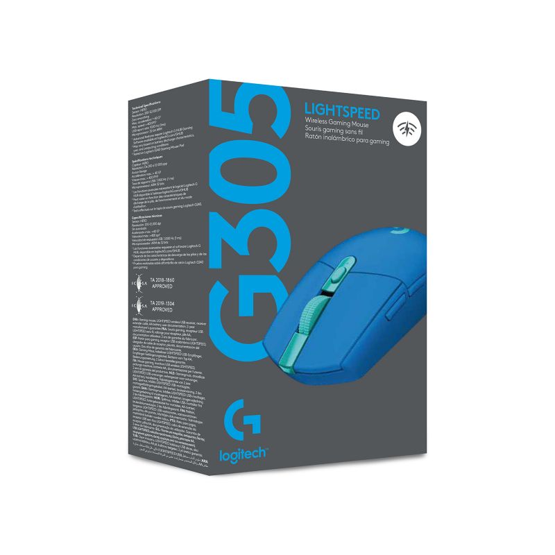 Logitech G305 Lightspeed Kabellose Gaming Maus Blau Cyberport