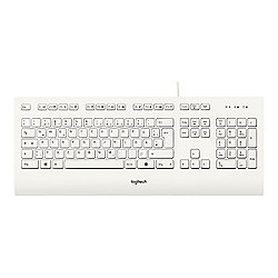 Logitech K280e Kabelgebundene Tastatur Wei&szlig;