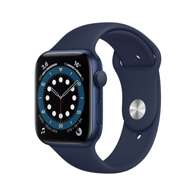 Apple Watch Series 6 (GPS) Aluminium 44mm Blau