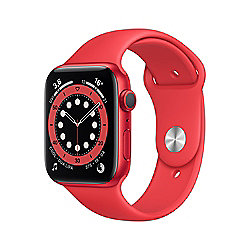 Apple Watch Series 6 GPS 44mm Aluminiumgeh&auml;use PRODUCT(RED) Sportarmband Rot
