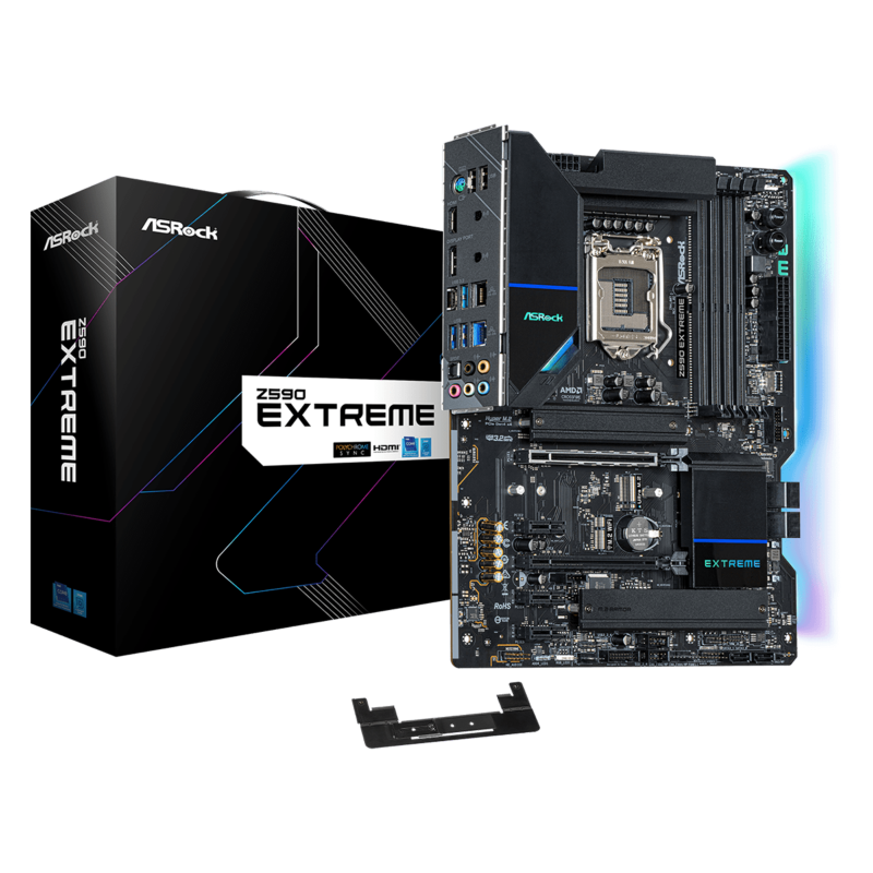 ASRock  Z590 Extreme ATX Mainboard Sockel 1200 RGB/GL/M.2/HDMI/DP/USB3.2 | 04710483934025