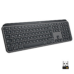Logitech MX Keys Advanced Illuminated Kabellose Tastatur Graphite