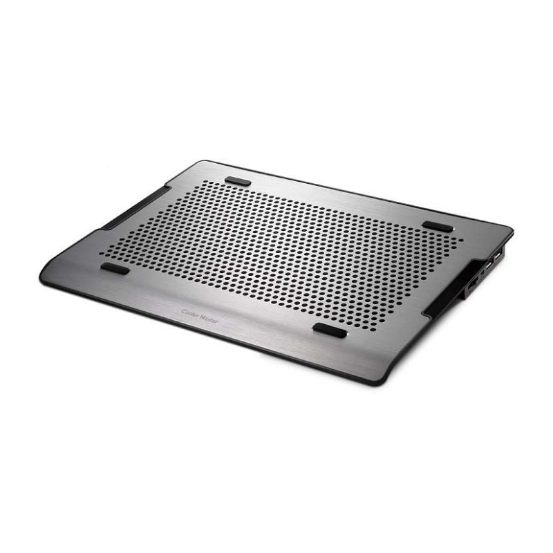 Coolermaster Cooler Master NotePal A200 Notebookkühler (bis 16″) silber 2×140 mm Lüfter | 04719512044346
