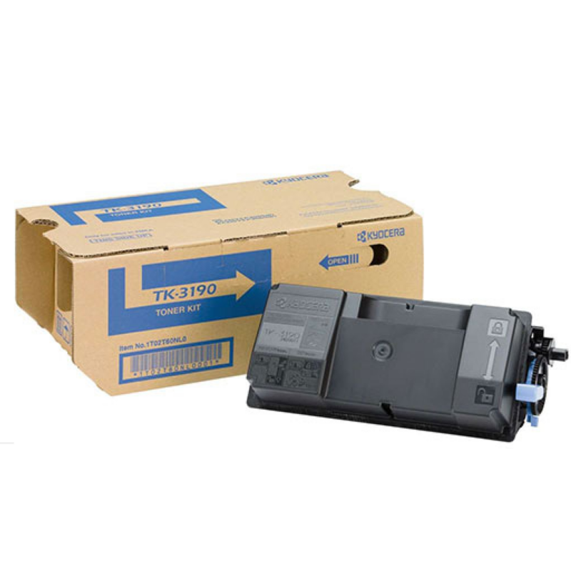 Kyocera  TK-3190 / 1T02T60NL1 Toner Schwarz für ca. 25.000 Seiten | 00632983052853
