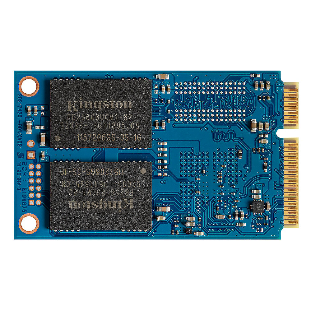 Kingston KC600 mSATA SSD 1024 GB 3D TLC SATA600 4,85mm