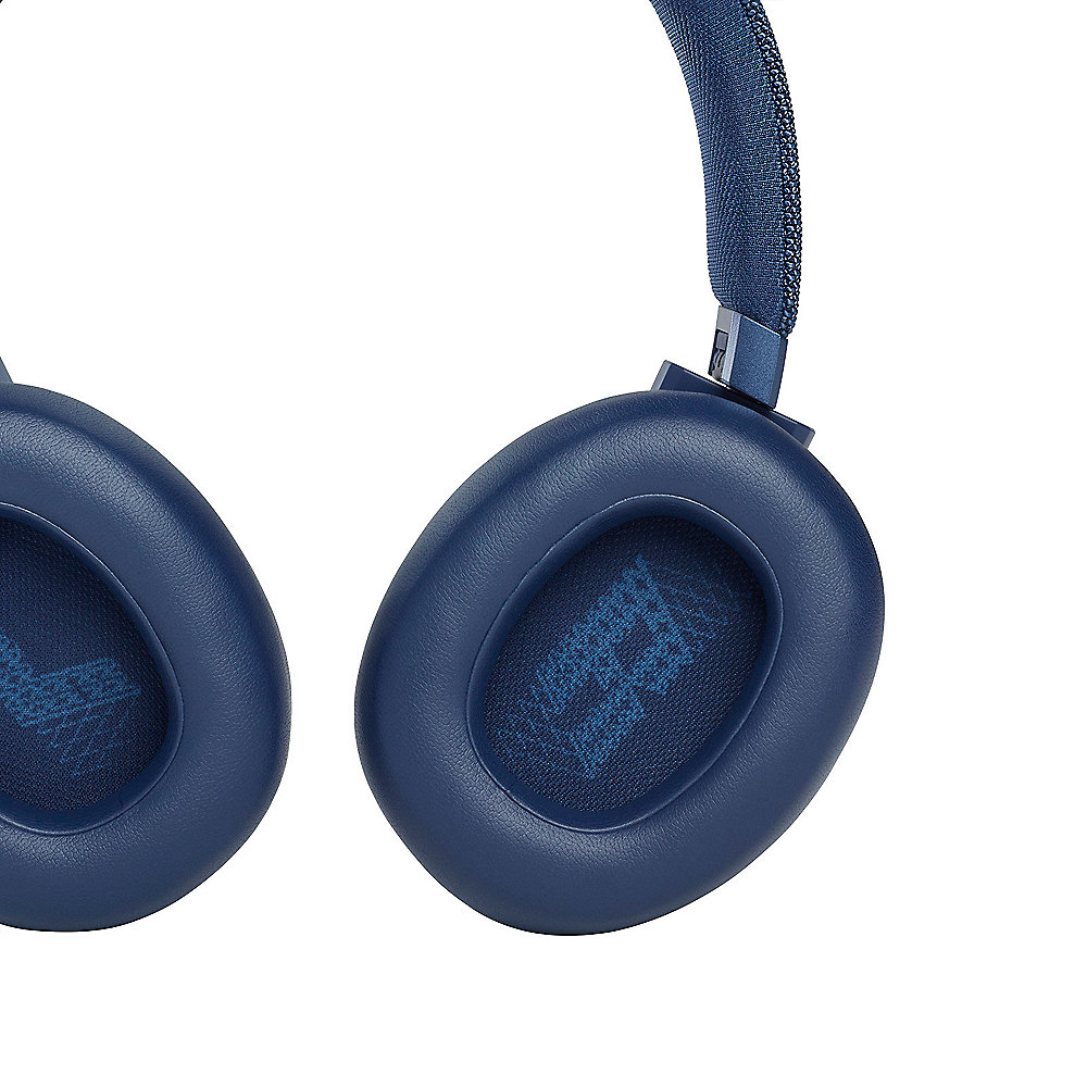 JBL LIVE 660NC - Over-Ear Bluetooth-Kopfhörer, Noise Cancelling, blau