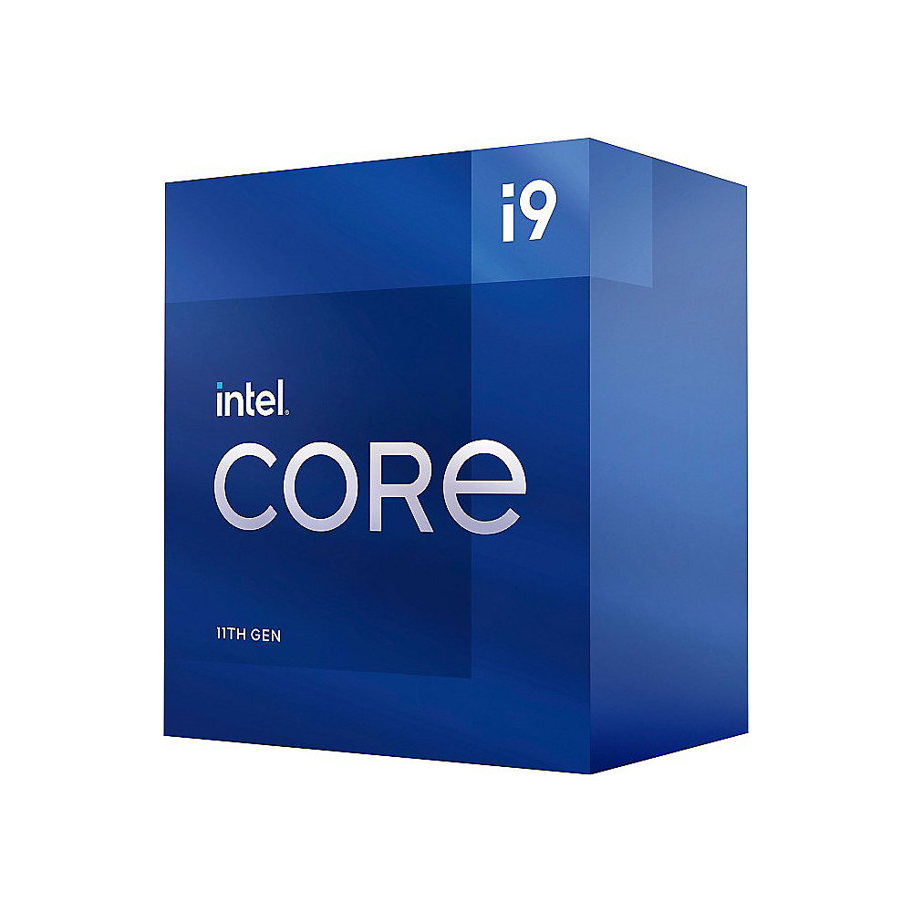 INTEL Core i9-11900F 8x2,5GHz 16MB-L3 Cache Sockel 1200 (Boxed inkl. Lüfter)