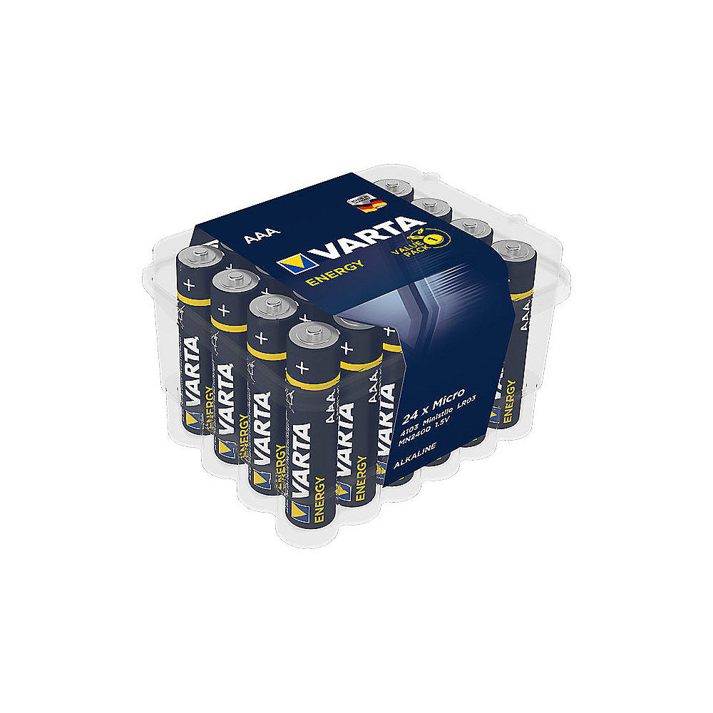 VARTA Energy Batterie Mignon AA LR3 24er Retail Box
