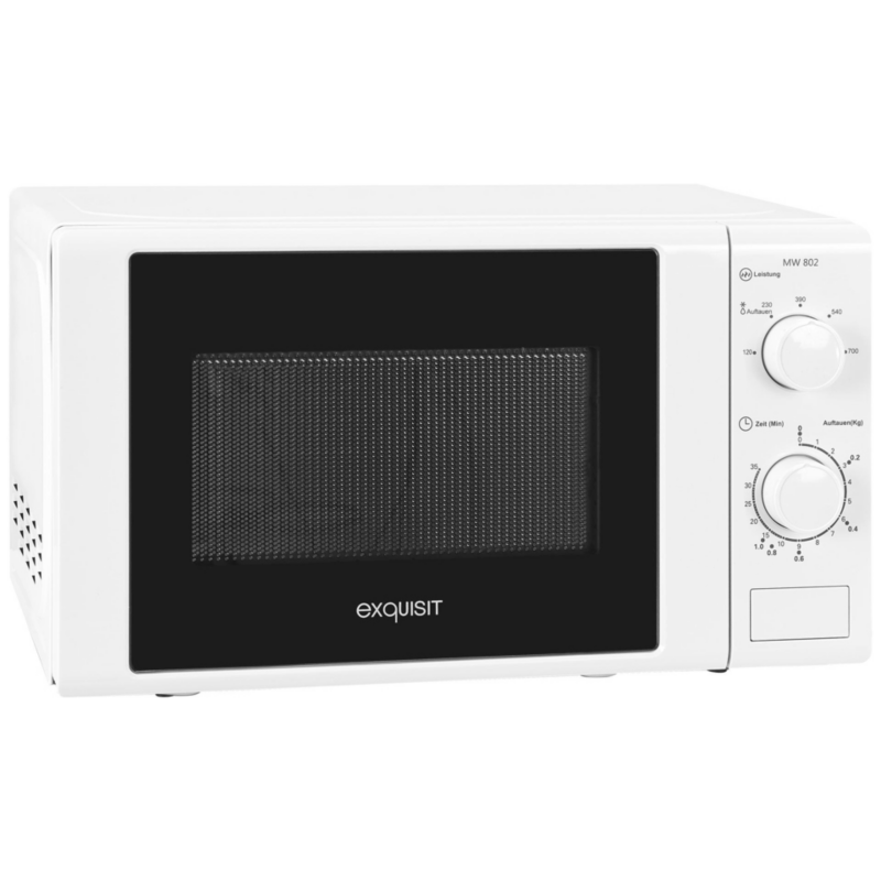 Exquisit  Mikrowelle 910089  MW 802 ws, 700W, weiß | 04016572016710