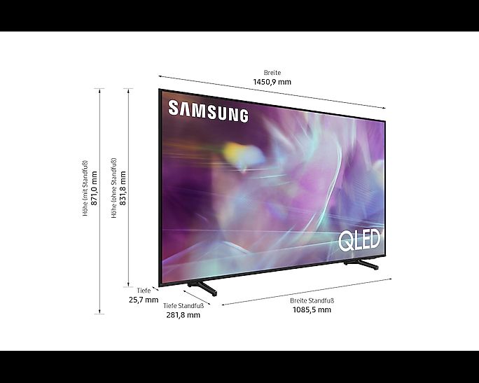 Samsung Qled 65 Zoll 4k Uhd Smart Tv