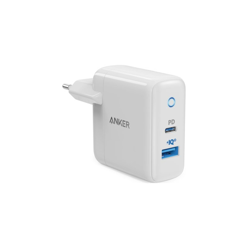 Anker  PowerPort PD+2 18W USB-C + 15W USB-A weiß | 00848061009583