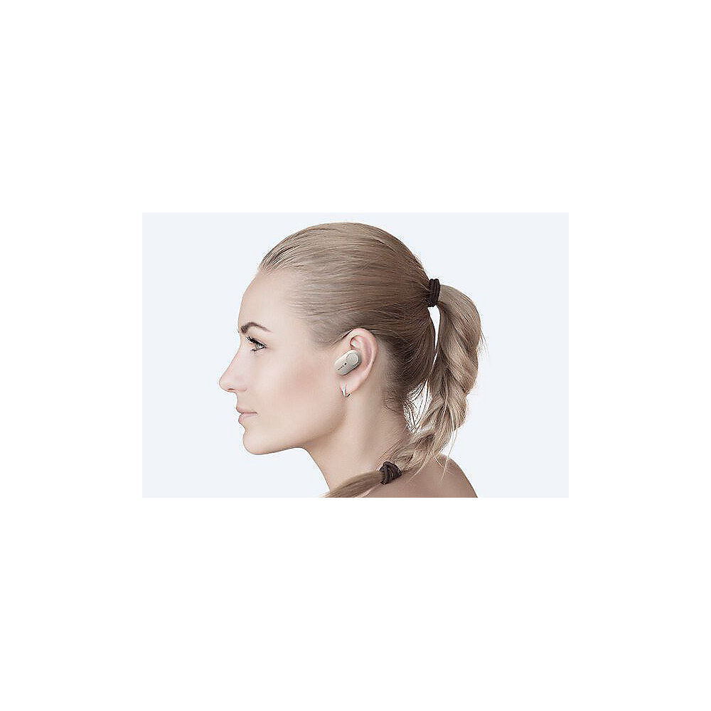 Sony WF1000XM3 In Ear Kopfhörer komplett kabellos Noise Cancelling + BT silber