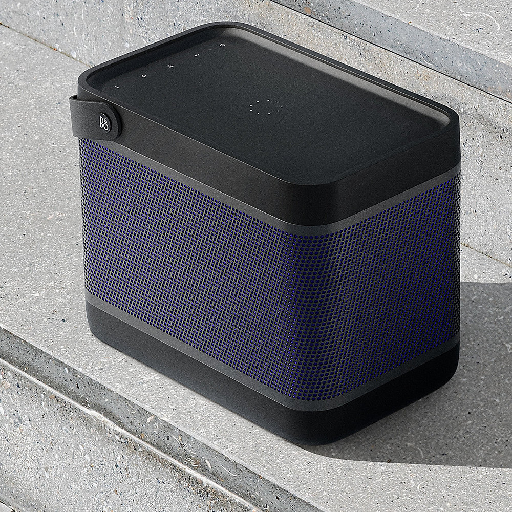 B&amp;O BeoLit 20 Portabler Bluetooth-Lautsprecher mit Akku und Qi-Lader - schwarz
