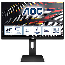 AOC 24P1 60,4cm (23,8&quot;) FHD IPS Monitor 16:9 VGA/DVI/HDMI/DP Pivot HV