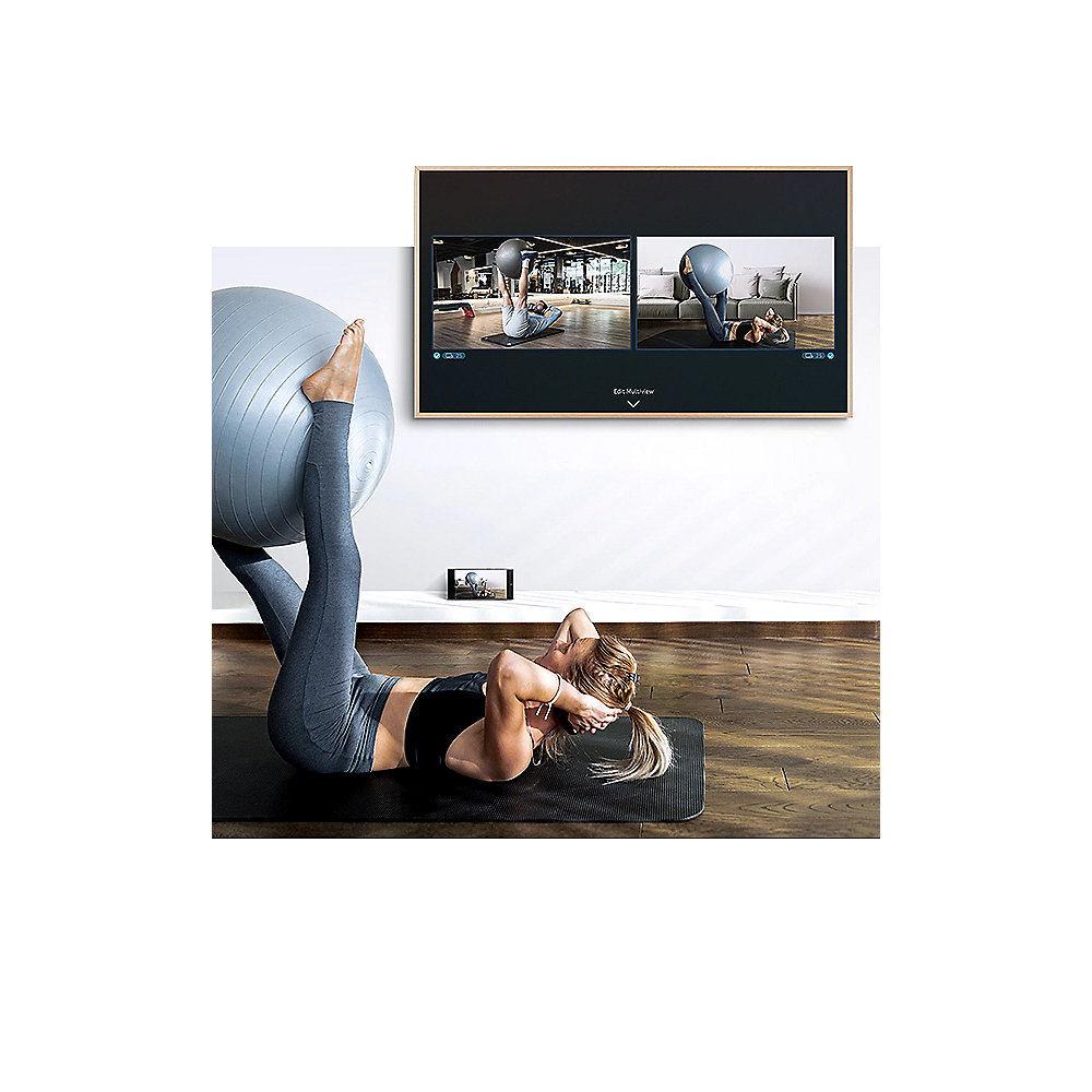 Samsung QLED The Frame GQ65LS03A 163cm 65" DVB-C/S2/T2 HD Smart TV