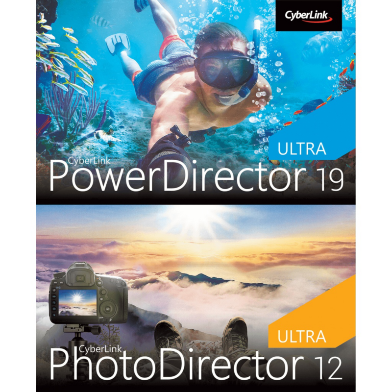 Cyberlink  PowerDirector 19 Ultra and PhotoDirector 12 Ultra Duo ESD | 04251755644872