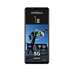 Sony Xperia 1 III purple 5G Dual-SIM Android 11.0 Smartphone