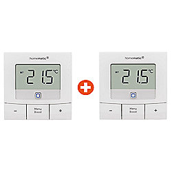 Homematic IP Wandthermostat Basic 154666A0 Doppelpack