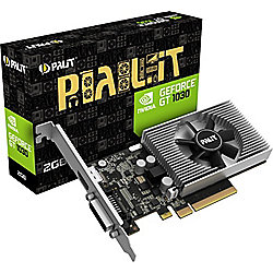 Palit GeForce GT 1030 2GB GDDR4 DVI/HDMI Grafikkarte Low Profile