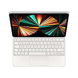 Apple Magic Keyboard f&uuml;r 12,9&quot; iPad Pro (5. Generation) wei&szlig; deutsches Layout