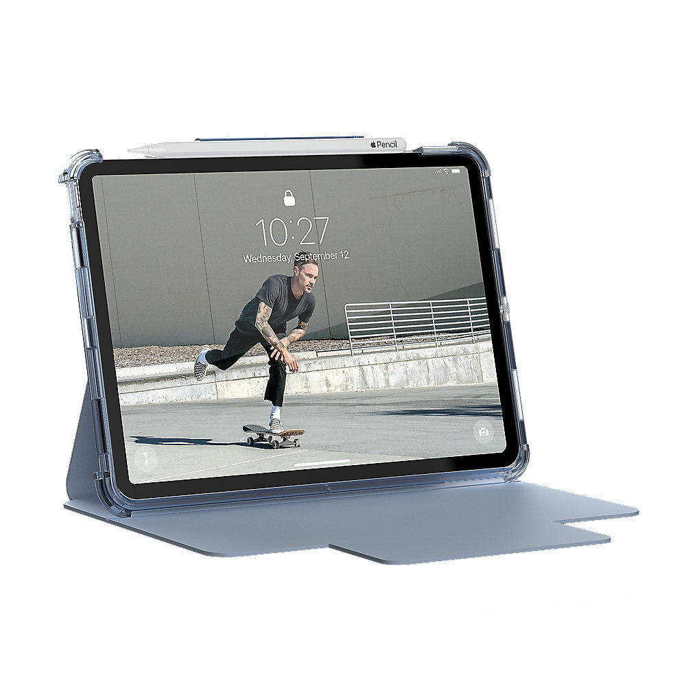 UAG Urban Armor Gear [U] Lucent Case für Apple iPad 11" 10,9" (2021) soft blau