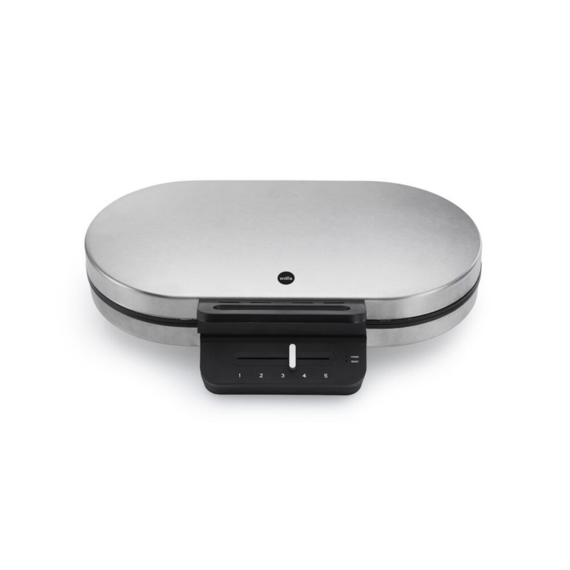 Wilfa  Waffeleisen DOUBLE S 2x 17cm Durchmesser Silber | 07044876027498