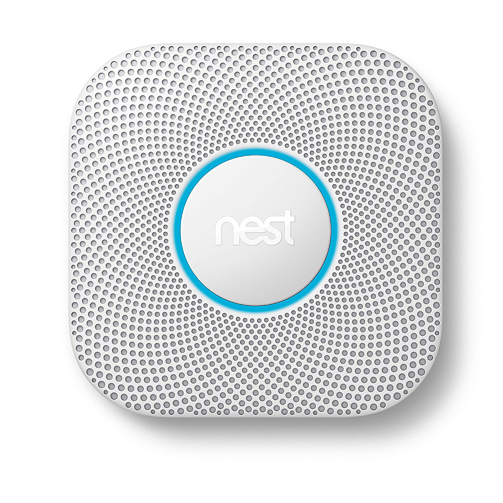 Nest Protect Rauchmelder und Kohlenmonoxidmelder + Google Nest Mini