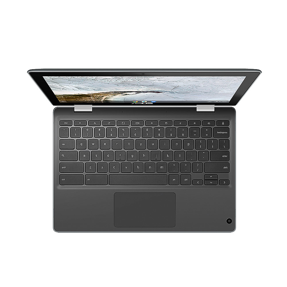ASUS Chromebook Flip C214MA-BW0163 N4000 4GB/64G eMMC 11" HD ChromeOS grau