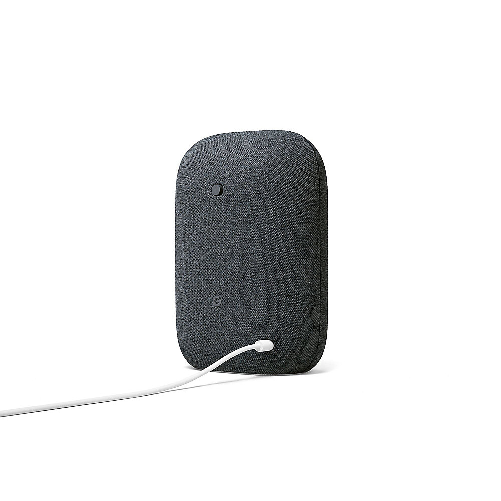 Google Nest Audio Karbon - multiroom-fähiger WLAN-Smart Speaker 2er Set