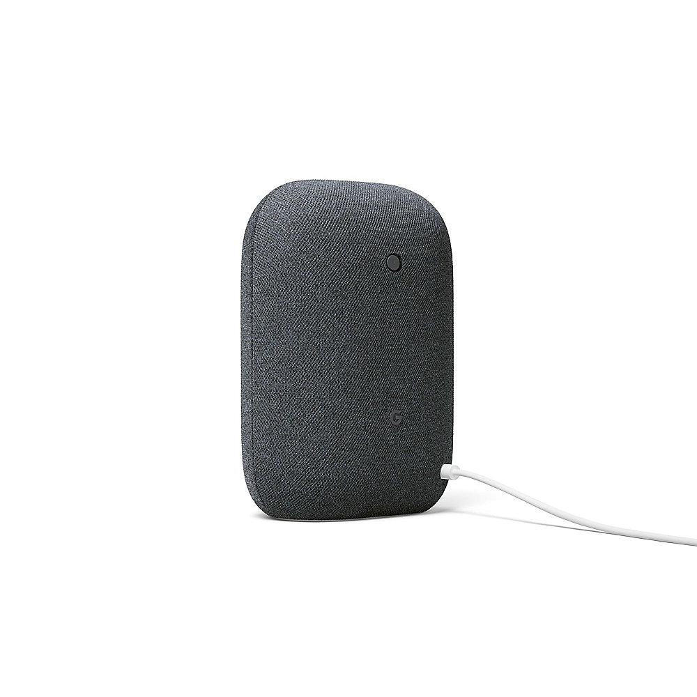 Google Nest Audio Karbon - multiroom-fähiger WLAN-Smart Speaker 2er Set