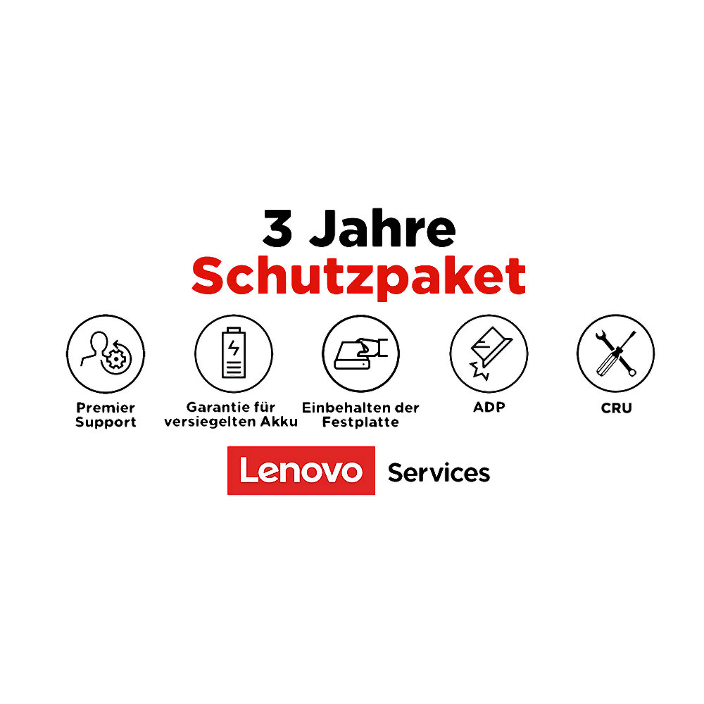Lenovo All-in-One Service 3 J. Premier-Support ADP KYD SBTY TICRU (5PS0Y75663)