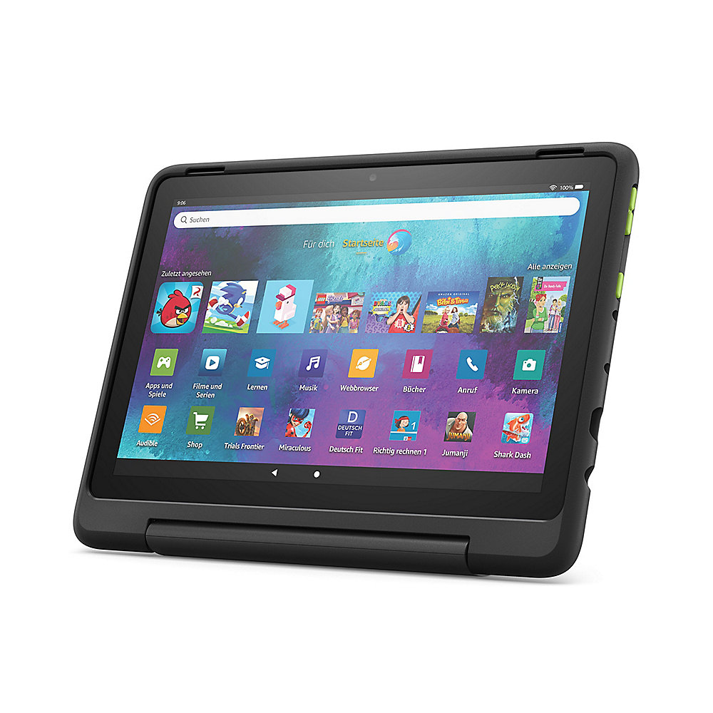 Amazon Fire HD 10 Kids Pro Tablet (2021) WiFi 32 GB Kid-Friendly Case schwarz