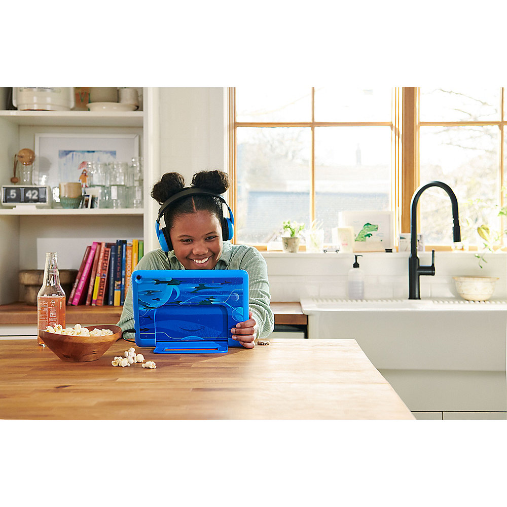 Amazon Fire HD 10 Kids Pro Tablet (2021) WiFi 32 GB Kid-Friendly Case schwarz