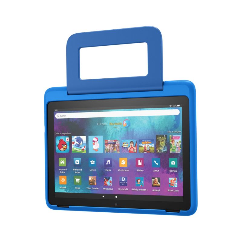 Amazon Fire Hd 10 Kids Pro Tablet 2021 Wifi 32 Gb Kid Friendly Case Himmelblau Cyberport