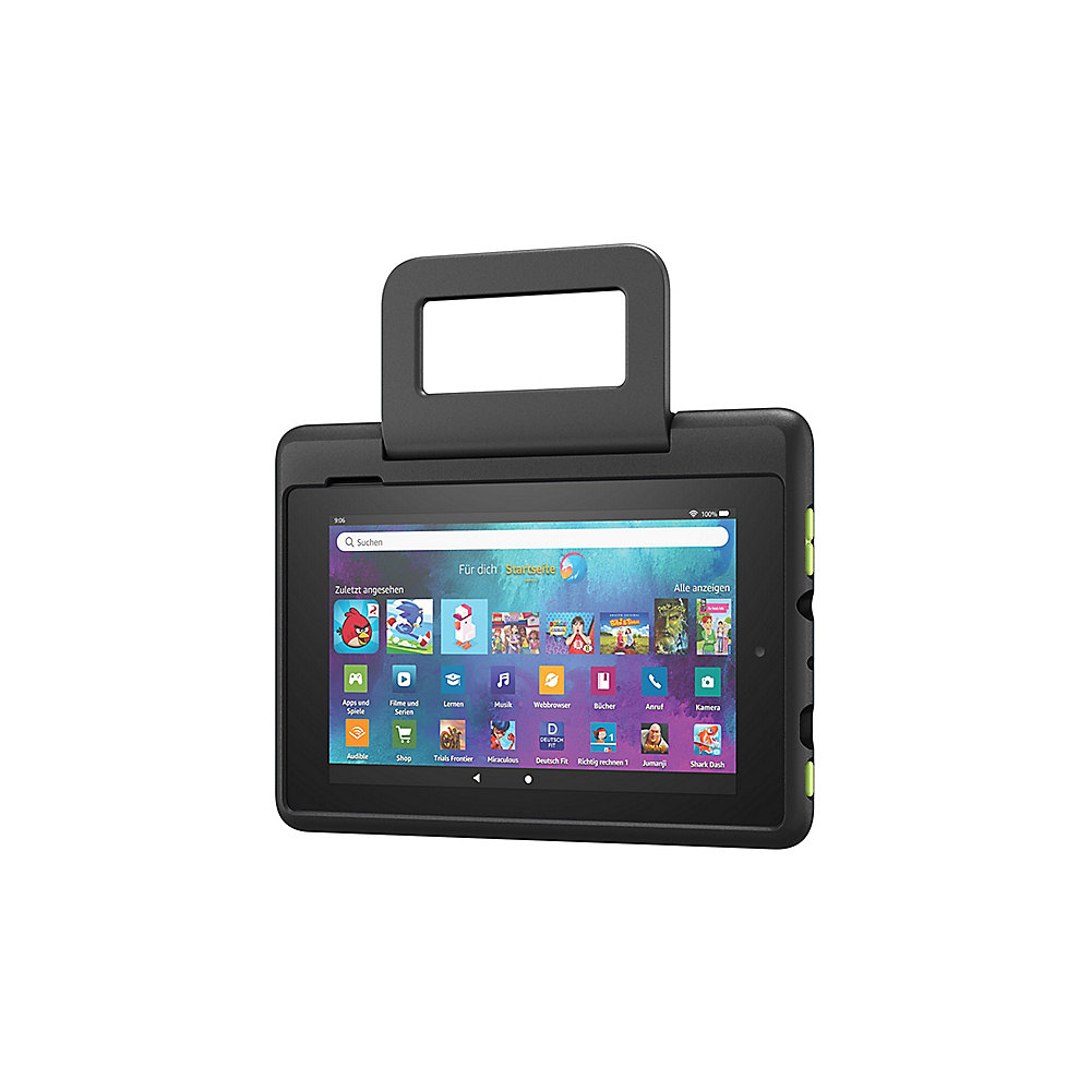 Amazon Fire 7 Kids Pro Tablet (2021) WiFi 16 GB Kid-Friendly Case schwarz
