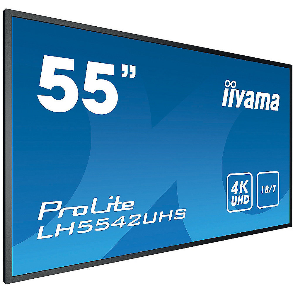 iiyama ProLite LH5042UHS-B3 138,8cm (55") 4K UHD Digital Signage Monitor DP/HMDI