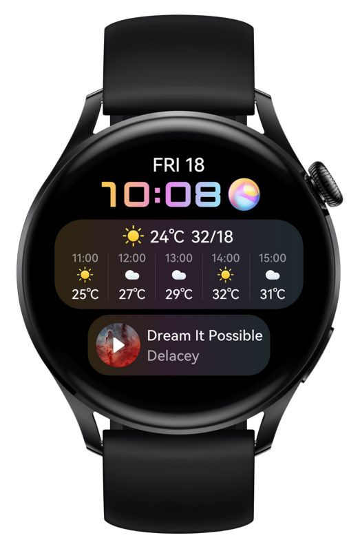 Huawei Watch 3 Active Smartwatch 3,6cm-OLED-Display, eSIM, WLAN, GPS  schwarz ++ Cyberport