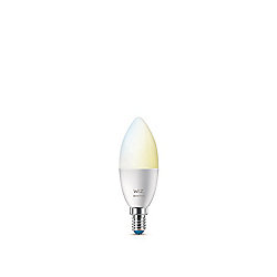 WiZ smarte Lampe mit warmwei&szlig;em bis kaltwei&szlig;em Licht Kerzenform E14 Wi-Fi