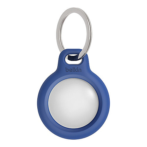 Belkin Secure Holder mit Schlüsselanhänger für das AirTag blau