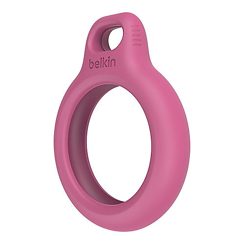 Belkin Secure Holder mit Schlüsselanhänger für das AirTag pink