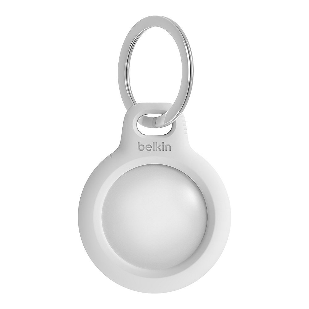 Belkin Secure Holder mit Schlüsselanhänger für das AirTag weiß