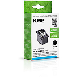 KMP Tintenpatrone Schwarz ersetzt HP 301XL (CH563EE)